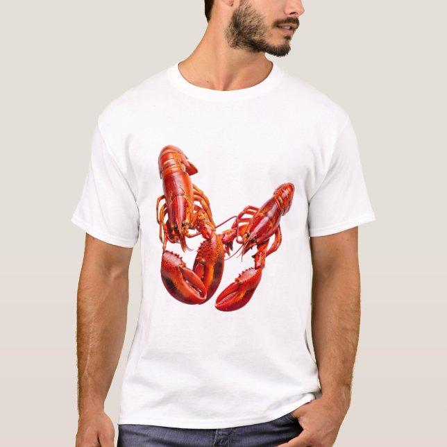 T-shirt Langostas enamoradas (Devant)