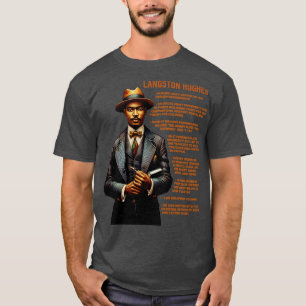 T-shirt Langston Hughes Faits