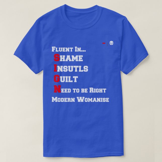 T-shirt Langue des signes 35 (Design devant)