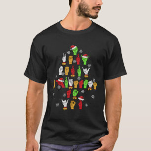 T-shirt Langue des signes américaine