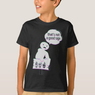 T-shirt Langue des Signes Américaine Asl Main Parlante Sen