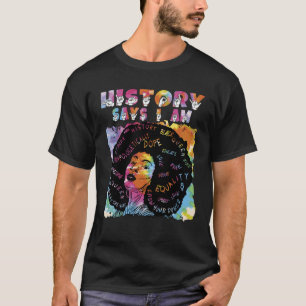 T-shirt Langue des signes américaine Histoire de l'ASL Je 