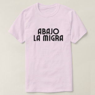 T-shirt Langue espagnole à bas ICE