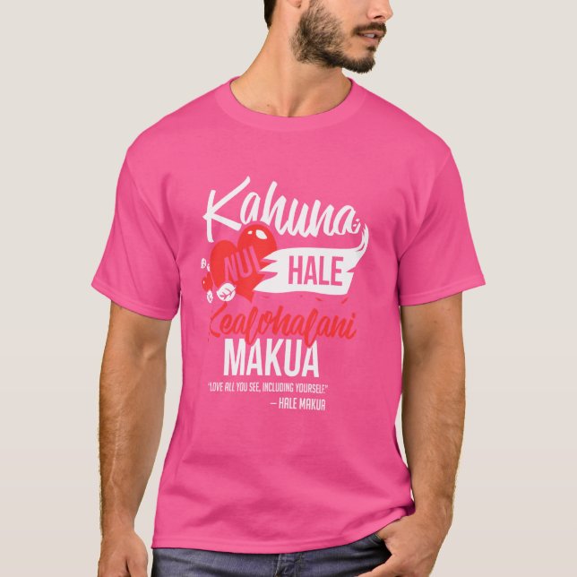 T-shirt Langue hawaïenne Dit Thème Souvenir Graphique A (Devant)