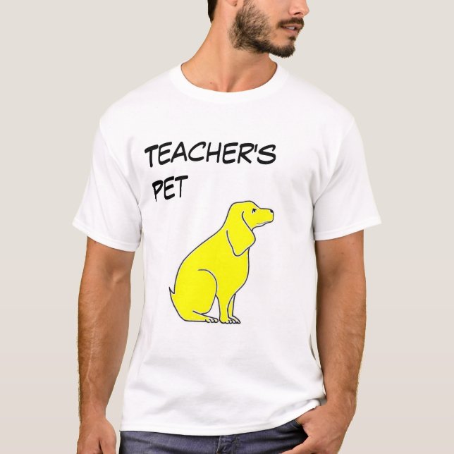 T-shirt L'animal familier du professeur (Devant)