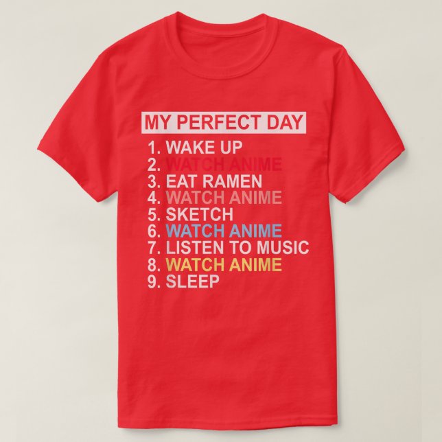 T-shirt L'animation de Merch Cute For Teens Girls (Design devant)