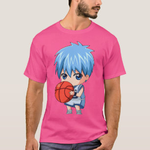 T-shirt L'Anime Tetsuya De Basket-Ball De Kuroko