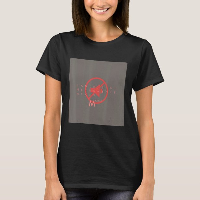 T-shirt LanL Instruments de musique Designs (Devant)
