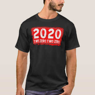 T-shirt L'année 2020 de la naissance pour les hommes et le