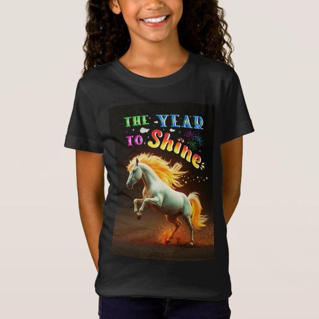 T-Shirt L'Année pour Briller (Devant)