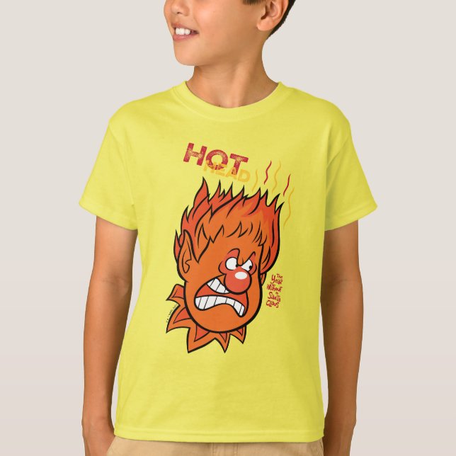 T-shirt L'ANNÉE SANS SANTA CLAUS™ | Tête chaude (Devant)