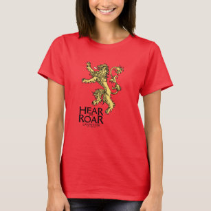 T-shirt Lannister Sigil - Entendez-Moi Roar