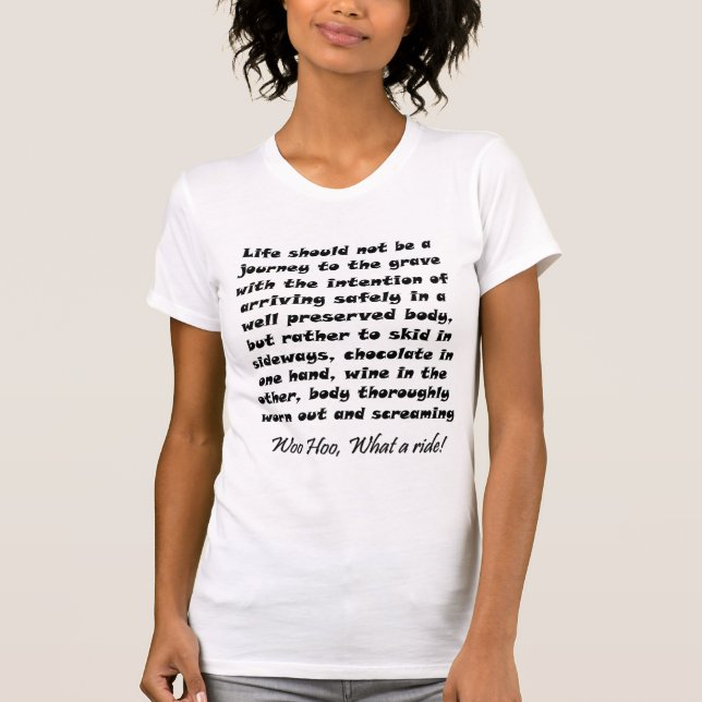 T-shirt L'anniversaire cite le cadeau drôle de citation (Devant)
