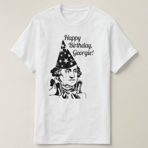 T-shirt L'anniversaire de George Washington