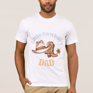 T-shirt L'anniversaire du premier rodéo du papa de Little 