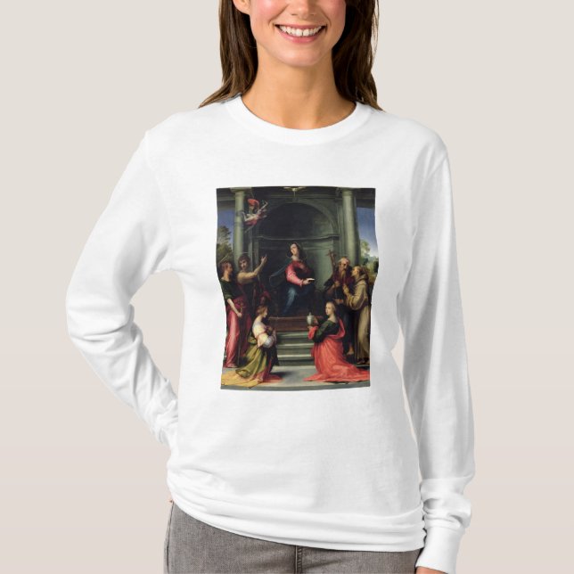 T-shirt L'annonce avec des saints, 1515 (Devant)