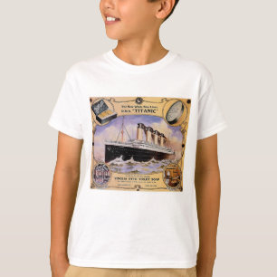 T-shirt L'annonce vintage titanique de savon badine T