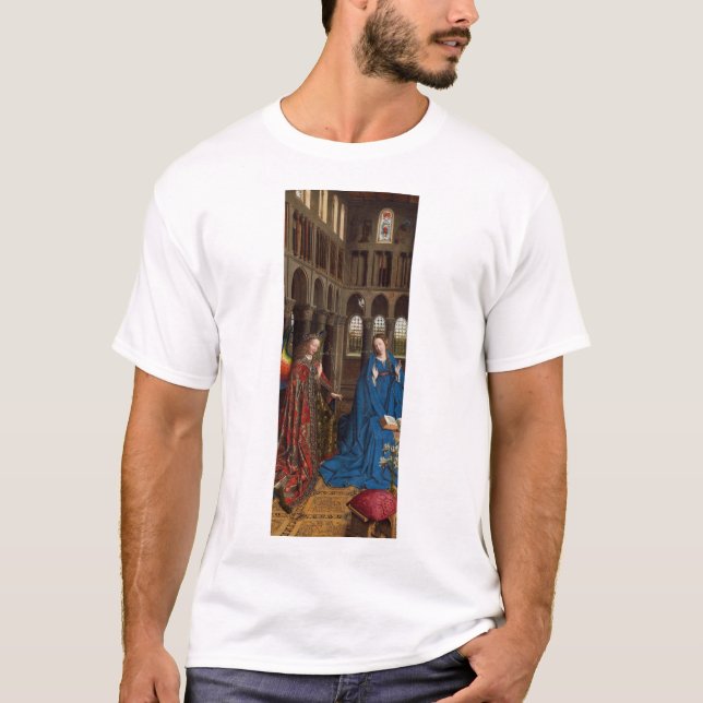 T-shirt L'Annonciation de Van Eyck Premium Lumière de Cath (Devant)