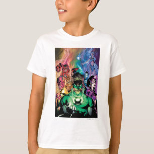 T-shirt Lantern Corps Group with Colors
