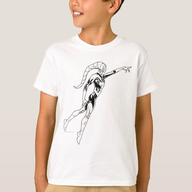 T-shirt Lanterne bleue 11 (Devant)