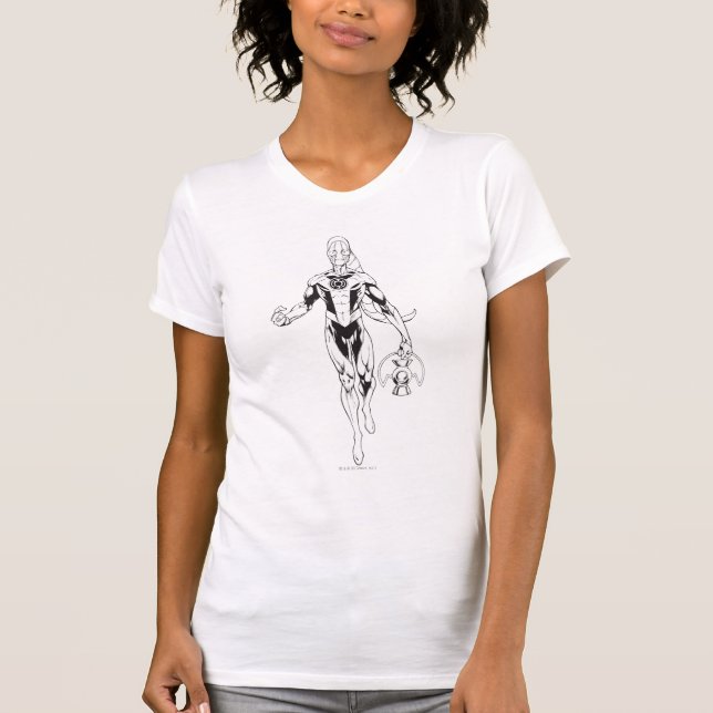 T-shirt Lanterne bleue 6 (Devant)