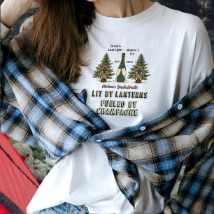 T-shirt Lanterne de Demoiselle d'Honneur Rustique & Champa