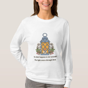 T-shirt Lanterne de Guérison Lumière Douce & Espoir Spir