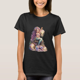 T-shirt Lanterne de sirène et de méduse 