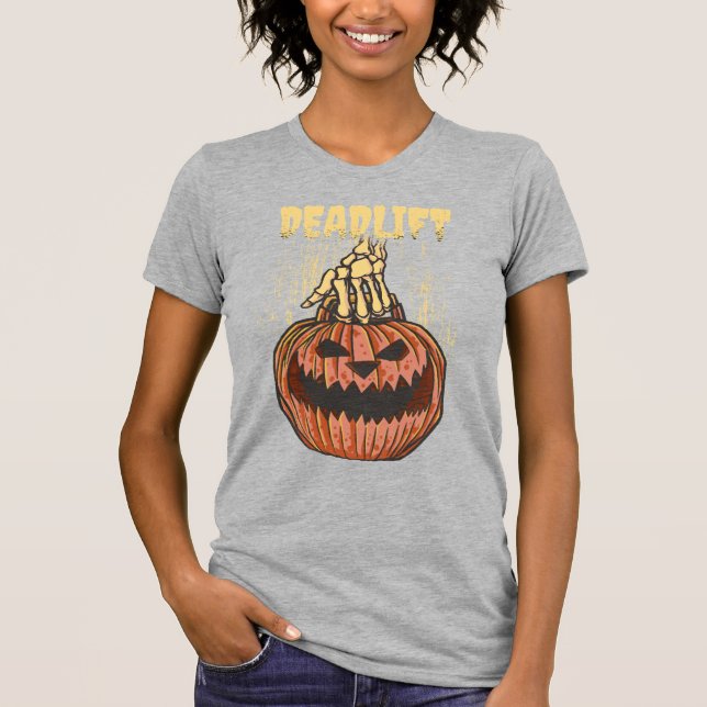 T-shirt lanterne d'Halloween (Devant)