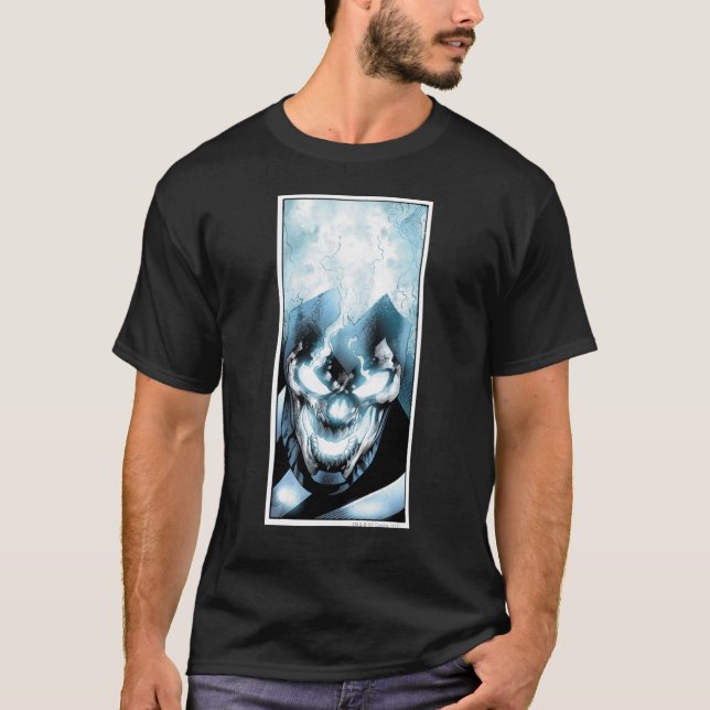 T-shirt Lanterne noire - Couleur (Devant)