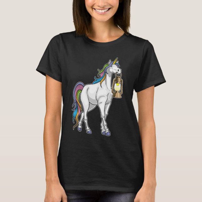 T-shirt Lanterne Unicorne (Devant)