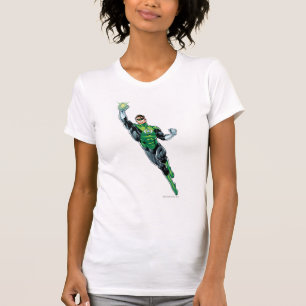 T-shirt Lanterne Verte - Bande dessinée, volant vers le ha
