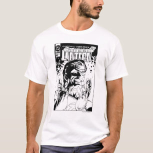 T-shirt Lanterne verte - beaucoup d'anneaux, noirs et