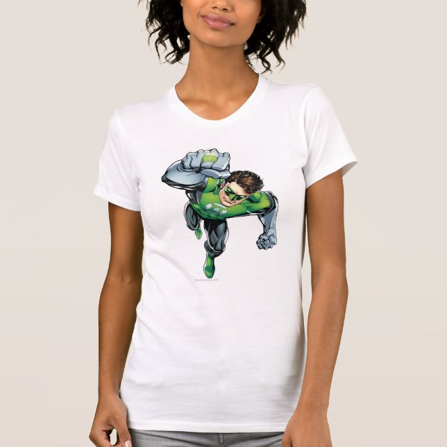 T-shirt Lanterne verte - Comédie, Lever du bras (Devant)