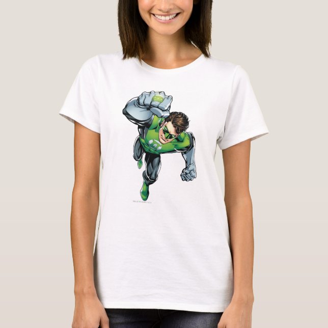 T-shirt Lanterne verte - Comédie, Lever du bras (Devant)