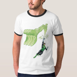 T-shirt Lanterne verte - Comic, avec machine