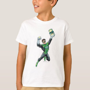 T-shirt Lanterne verte - comique, avec la lanterne