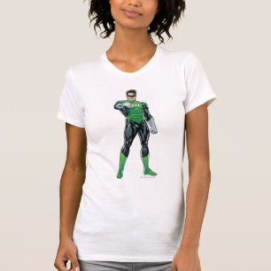 T-shirt Lanterne verte - comique, position