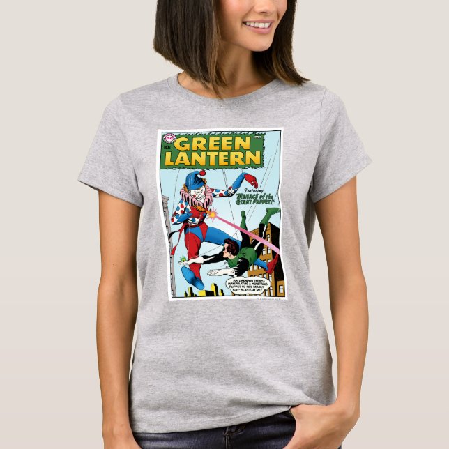 T-shirt Lanterne verte contre clown (Devant)