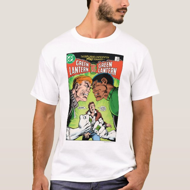 T-shirt Lanterne verte contre Lanterne verte (Devant)