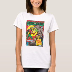 T-shirt Lanterne verte contre le magicien de la chance