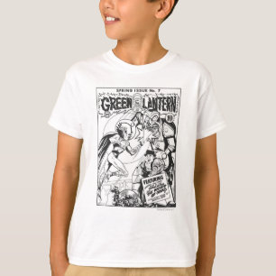 T-shirt Lanterne verte contre le magicien de la chance, du