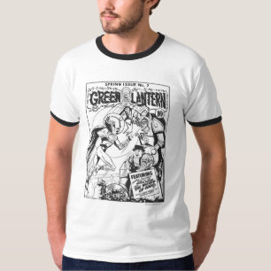 T-shirt Lanterne verte contre le magicien de la chance, du