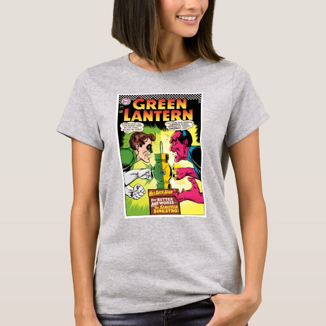 T-shirt Lanterne verte contre Sinestro (Devant)