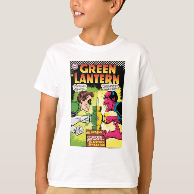 T-shirt Lanterne verte contre Sinestro (Devant)