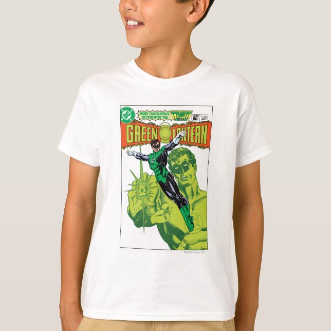T-shirt Lanterne verte - Couverture comique Action (Devant)