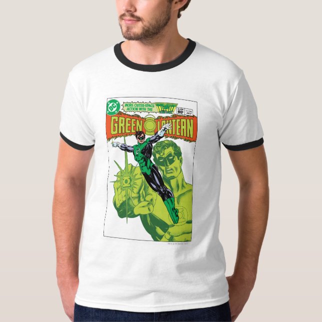 T-shirt Lanterne verte - Couverture comique Action (Devant)