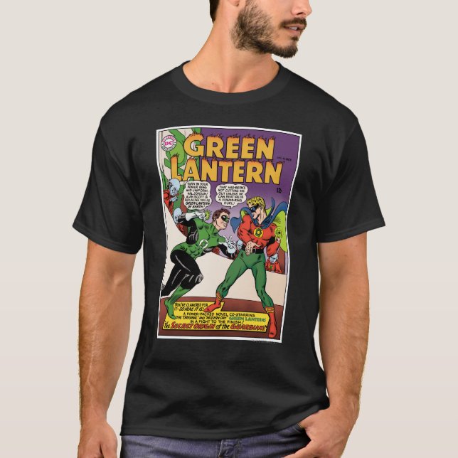 T-shirt Lanterne verte dans la bague (Devant)