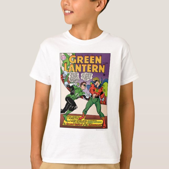 T-shirt Lanterne verte dans la bague (Devant)
