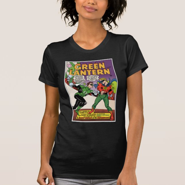 T-shirt Lanterne verte dans la bague (Devant)